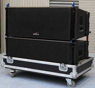 Admark AD-L6 line array on cart
