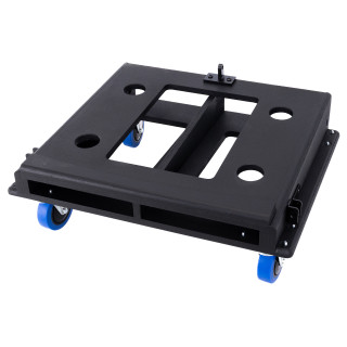 Yorkville PSA28 dolly with blue wheels