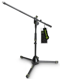 Gravity MS 4221 B Short Microphone Stand W/Folding Base &2-Point Adjustment Boom Gravity MS 4221 B Short Microphone Stand W/Folding Base &2-Point Adjustment Boom