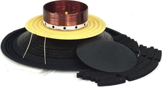 B&C R12NW100 speaker recone kit parts