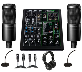 Mackie ProFX6v3 bundle studio kit