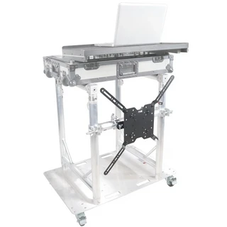 ProX XT-MMDJTV01 DJ booth setup