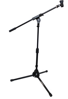 Front view ProX T‑MIC05 short tripod mic stand