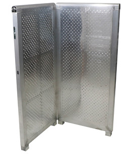 Front view ProX XT-CSB4FT-CORNER crowd barrier