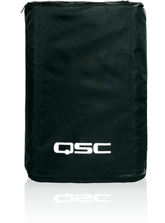 QSC CB10-CVR padded nylon protective cover for QSC CB10 battery-powered speaker.