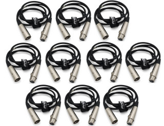 Pro audio XLR cable Bundle