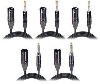 ProX XC-SXM15 15ft Audio Cable Bundle