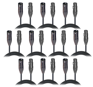 ProX XC-DMX15 10-Pack DMX cable