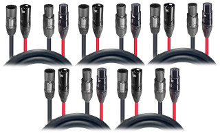 ProX dual 5 pin DMX cable