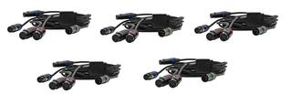 ProX 3pin DMX stage 5 pack