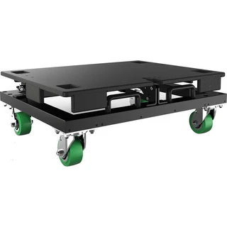 JBL SRX910LA VT angle view cart