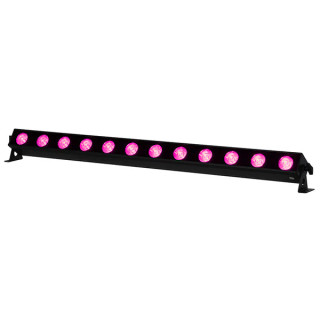 ADJ UBL12H with pink LEDs and angle view