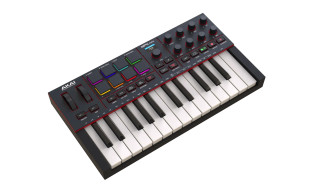 Akai MPK Mini IV top angle view