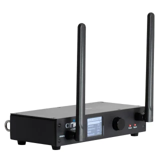 Aria X2 wireless DMX transmitter unit.