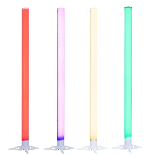 Four ADJ LED BP TUBES stand.