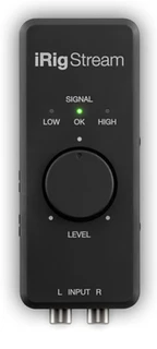 iRig Stream interface front panel