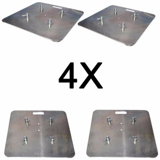 4X ProX XT-BP2424A 2' x 2' Aluminum Base Plate 10mm 22lbs