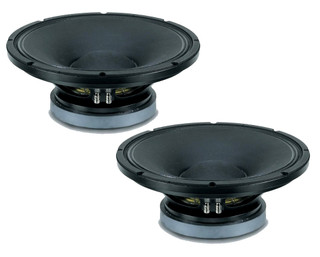 2x Eighteen Sound 15MB1000 15" Woofer High Output 850W AES Speaker 8-Ohms (PAIR)