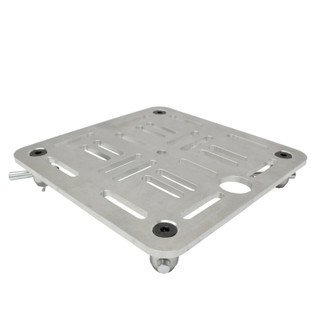 ProX XT-BP12AH 12" X 12" F34 Aluminum Top Plate W/Twist Locks for Totems DJ Gear