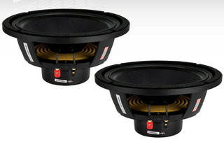 2x B&C 10MBX64 10" Professional 700W Neodymium Mid-Bass Woofer 8-Ohm