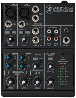 Mackie 402VLZ4 4-CHANNEL ULTRA-COMPACT MIXER High-Headroom / Low-Noise Design