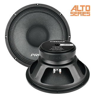 2x PRV 12W750A 12" Alto Series Pro, DJ, Studio Speaker Subwoofer Sub. 750W 8-Ohm