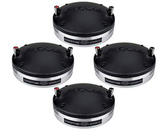 4x PRV Audio D4400TI-ND 2" NEODYMIUM Pro Audio COMPRESSION DRIVER 400W Bolt-on.