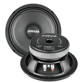 1x PRV Audio 6MB200 V2 6" MID-BASS 200W Car Audio LOUDSPEAKER 8-Ohm 6MB200V2