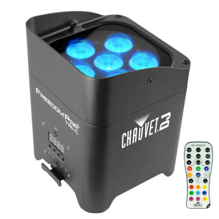 Chauvet DJ Freedom Par Tri-6 LED Wireless Battery RGB DFI Stage Wash Light IRC-6