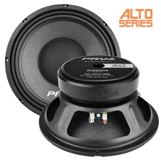 PRV Audio 10W650A Alto Series Midrange Midbass 10" Replacement Woofer 8-Ohm