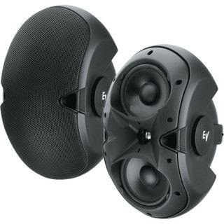 Electro-Voice EVID 6.2 Black Compact Full Range 300 Watts 2-Way Speaker (PAIR)