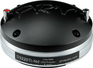 PRV Audio D3220Ti-Nd 2" Pro Audio Titanium Neodymium Horn Driver 110W 8-Ohm