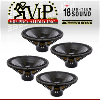 four 18Sound 21NLW9601 subwoofer set