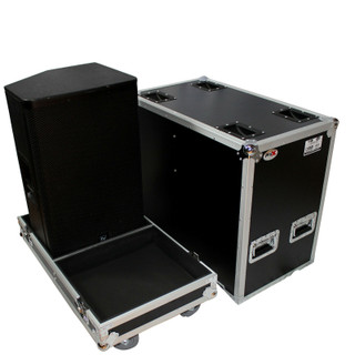ProX X-EV-ELX115P ATA style flight case fits 2x EV ELX115P Powered Speakers