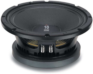 Eighteen Sound 10MB600 Mid-Bass Mid-Range 18Sound Replacement 10" Speaker 1500W 