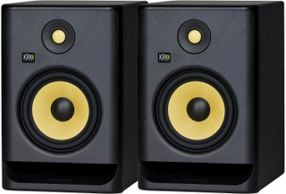 2x KRK RP5G4 Rokit 5 Active Generation-4 Powered Studio Monitor 2-Way Amplified