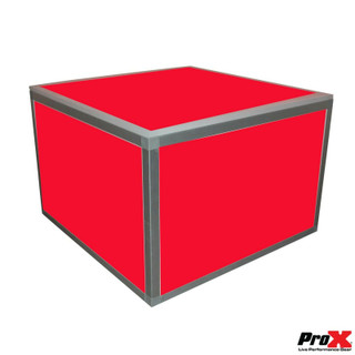 ProX XSA-2X2-16 LUMOStage 2ft X 2ft X16 Inch High Acrylic Platform Riser Section