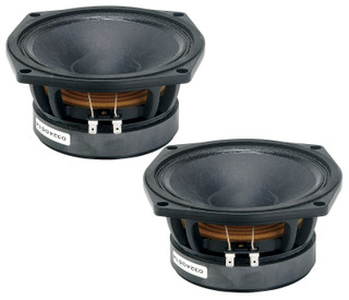 2x B&C 6MD38 6.5" Midrange Speakers