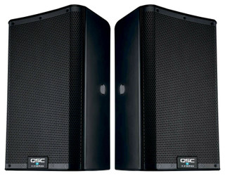 2x QSC K12.2 Active DJ 2000W Class-D Amplified 2Way Active Portable PA Speaker