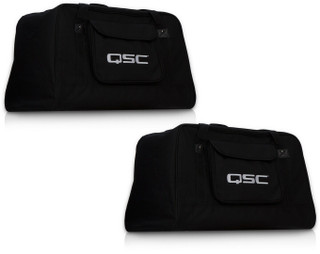 2x QSC K12 Tote Black Cover / Bag for QSC K12 & K12.2 Active Powered Loudspeaker