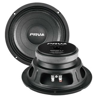 2x PRV Audio 8MB450 v2 8" Pro Midbass 450 Watts Woofer 8-Ohms Car Audio Speaker