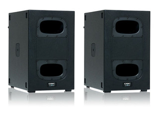 2x QSC KS112 Active 12" Powered Subwoofer 2000W Class-D Amplified DJ / Club Sub.