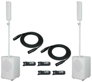 RCF JMIX8-W with cables live setup