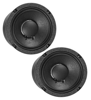 2x Eminence Beta-6A 6" High Power Pro Midbass Woofer Midrange Speaker 350 Watts