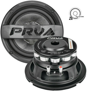 PRV 6MR500CF-NDY-4 6.5" 4-Ohm Neodymium Midrange Water-Resistant Car Speaker