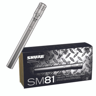 Shure SM81-LC Cardioid Condenser Instrument Microphone 
