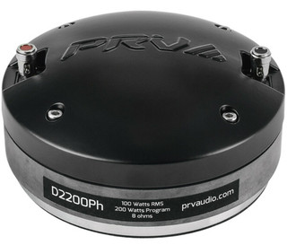 PRV D2200Ph 2" EXIT Pro / Car Audio Phenolic Compression Driver 200W 500-9,00 Hz