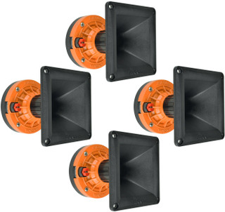 4x PRV Audio WG270Ph Compact 1" Phenolic Compression Driver Plus Horn 150 Watts