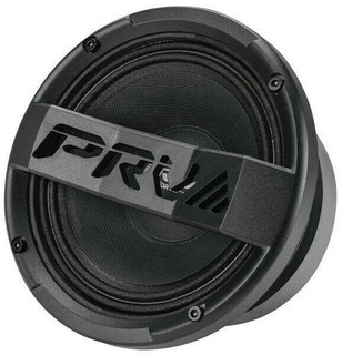 PRV 6MB550FT 6" Cast Aluminum Basket 550 Watts VC:2" + 6GRILL-POLY Speaker Grill