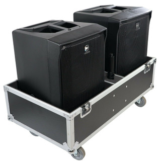 ProX X-RCF-EVOX8J8X2W ATA Style Flight-Road Case For RCF EVOX 8 J8 JMIX8 Speaker